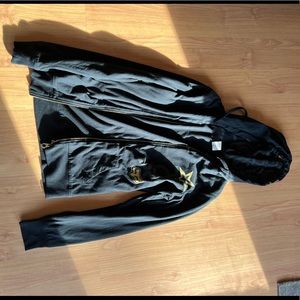 Black and Gold Fox Jacket